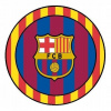 CUKROVÁ TLAČ jedlý obrázok na tortu Cukrová hmota FC BARCELONA YAMAL SADA #12