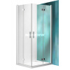 Roth TZOP1 80/200 Dvere sprchové Skladacie pre rohový sprch.kút Brillant/Číre sklo 737-800000P-00-02