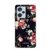 Odolný obal Mobiwear Elite Pro - Xiaomi Redmi Note 12 Pro Plus 5G - ED11E Růže na černé (Odolné pouzdro, obal kryt Mobiwear Elite Pro - maximální ochrana mobilu, zesílené hrany, přesné výřezy, pohodln