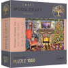TREFL Wood Craft Origin puzzle Pri krbe 1000 dielikov