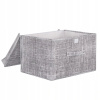 Springos Úložný box 40x30x25 cm HA3045 sivý