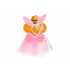 Kostým karnevalový zajačik ružový v sáčku karneval