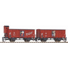 Piko Sada 2 krytých vagónov G02 „Fit“ DR III - 47032