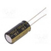 Kondenzátor elektrolytický low ESR THT 1000uF 16VDC Ø10x20mm