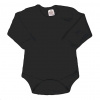 Body dlhý rukáv New Baby - čierne 86 (12-18m)