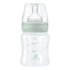 KikkaBoo Dojčenská fľaša 120ml 0m+ Jungle King Mint tyrkysová