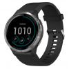 Silikónový remienok FIXED pre Garmin QuickFit 20 mm, čierny