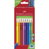 Farebné ceruzky, sada, trojhranný tvar, FABER-CASTELL 