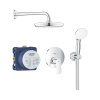 Podomietkový sprchový systém GROHE Eurosmart Cosmopolitan chróm 25219001
