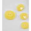 Dierkový gombík - žltá - rozmer 2 cm x 2,3 cm