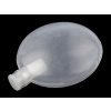 Pískatko do textilných výrobkov Ø45 mm - transparent (20 ks)