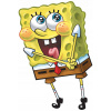 CUKROVÁ TLAČ jedlý obrázok na tortu Cukrová hmota SpongeBob + MENO TEXT ZADARMO