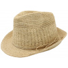Fiebig - Headwear since 1903 Trilby Raffia – slamený klobúk crochet Veľkosť: Unisize (S-XL)
