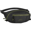 HELIKON Ľadvinka BANDICOOT Waist Pack cordura - black / olive green A (TB-BDC-CD-0102A)