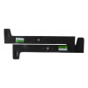 Náhradný nôž na kosačku – Mtd B100 B115 742-0506 B115 407 mm nože nože (Mtd B100 B115 742-0506 B115 407 mm nože nože)