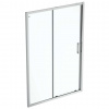 Ideal Standard Connect 2 Posuvné sprchové dvere, dvojdielne, 120 cm, silver bright/číre sklo K9277EO