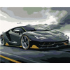 Zuty Diamantové maľovanie LAMBORGHINI 40x50 cm vypnuté plátno na rám