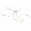 ATL ZD74K Stropná lampa 6 ramien biela