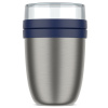 MEPAL ELLIPSE 500/200 ml - termo lunchpot z nerezovej ocele, modrý