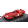 Edicola Ferrari 312p Spider N 8 2. 1000km Spa Francorchamps 1969 Pedro Rodriguez - David Piper 1:43 Červená
