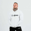 Mikina PRO Hoodie White - GymBeam Veľkosť: XXL 52894-5-XXL