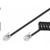 PremiumCord tk4rs-04b Twisted 4 Cores, 4m, černý