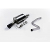 Milltek Sport výfukový systém cat-back bez rezonátoru (hlasitější) pro Ford Fiesta Mk6 ST 150 2005-2008, černá koncovka
