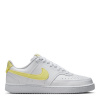 Nike Court Vision Low Next Nature Trainers Soft Yellow/Wht 8 (42.5)