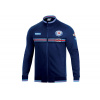 Sparco mikina na zip Martini Racing, barva: modrá, velikost: XXL