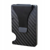Peňaženka - Bezfarebné kovové peňaženky pre puzdro pre mužov - Unisex Product (Tenký držiak bankových vlákien s štíhlymi peňažnými klipmi)