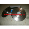 Peugeot 106 9/91-5/96 predné brzdové kotúče 237mm plné/ 3 dierov