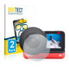 2x BROTECT Displayschutz-Folie pro Insta360 One R 1-Inch Edition Dual-Lens 360 Mod (čočka) (2x čirá ochranná fólie BROTECT pro Insta360 One R 1-Inch Edition Dual-Lens 360 Mod (čočka))