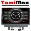 TomiMax Mazda 2/CX-3 Android 14 autorádio s WIFI, GPS, USB, BT HW výbava: QLED 8 Core 8GB+128GB HIGH - iba displej A,C