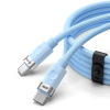 Orico CDX 60W 3A Power Delivery USB-C - USB-C kábel 1m - modrý (Orico CDX 60W 3A Power Delivery USB-C - USB-C kábel 1m - modrý)