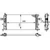 MAHLE Chladič, chlazení motoru BEHR CR 237 000S