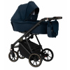 Kombinovaný kočárek Paradise Baby VR velur - navy 02