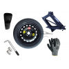 Sada - Dojazdové koleso VW e-UP! R15 4x100x57,1 + GOLA KĽÚČ + HEVER + OBAL NA HEVER