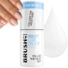 Brushup Mliečny hybridný top na nechty Milky Coat On Top