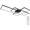 Globo 67227-100B LED prisadené tropné svietidlo Gabriel 1x100W | 2100lm | 3000-4500-6000K - čierna