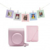 Puzdro Fujifilm Instax Mini 12 kožené pouzdro růžové