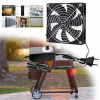 120 MM VENTILÁTOR DO KRYTOV, TICHÝ MOTOR, RÝCHLOSŤ VENTILÁTORA: 2700 OT/MIN
