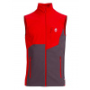 Pánska vesta High Point Versa Vest Brilliant Iron Gate/Red M