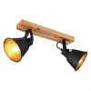 Globo 15466S-2 prisadené stropné svietidlo Günther 2x60W | E27