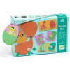 Djeco Duo puzzle Funny eggs