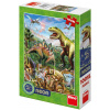 Puzzle Svet dinosaurov - neon (8590878394155)