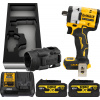 DEWALT 18V XR 1/2” Aku rázový uťahovák s poistným krúžkom, 2x 5,0 Ah DCF921P2G-QW
