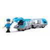 Drevený vláčik Travel BatteryTrain BRIO elektronický s figúrkou a pohybom vpred a vzad od 3 rokov BRIO5064