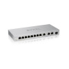 Zyxel Zyxel XGS1250-12 v2, 12-Port Gigabit webmanaged Desktop Switch with 8 port 1G + 3-Port MultiGig 1/2.5/5/10G + 1-Port SFP