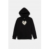 Bavlnená mikina Puma FLAMING LOVE Hoodie TR 685109 čierna 128
