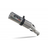 GPR Koncovka výfuku Slip-on GPR M3 E5.S.192.GT.M3.TN Brushed Titanium including removable db killer and link pipe